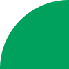 Günyaz software sitesi içindeki yeşil renkli çeyrek daire şeklinde tasarımsal öge